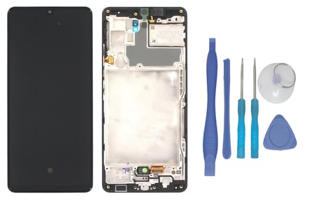 Samsung Galaxy A42 5G SM-A426 Lcd Ekran Dokunmatik Orijinal Kalite ÇITALI + TAMİR SETİ