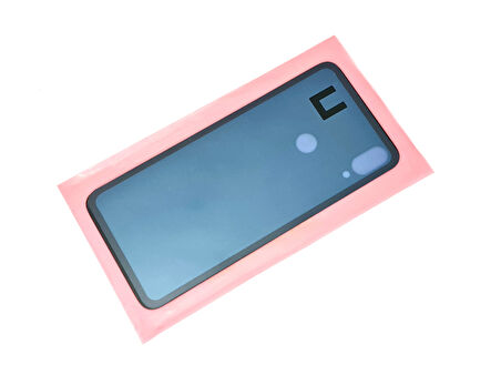 Tkgz Xiaomi Redmi NOTE 7 Arka Pil Batarya Kapağı (CAM) SİYAH