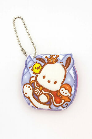 Sanrio Pochacco Not Defteri Zincirli Anahtarlık Hediyelik Defter Puf Kapak
