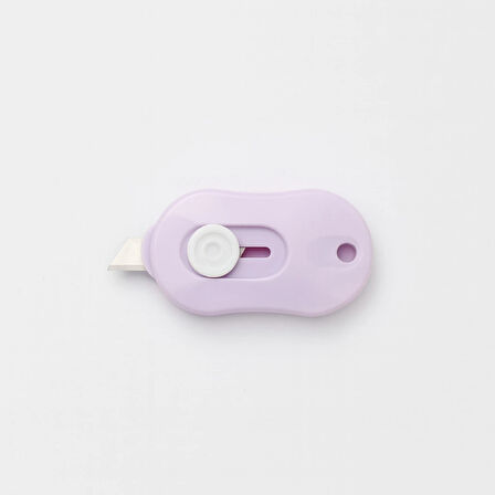 Taşınabilir Mini Maket Bıçağı Zarf Açıcı Lila