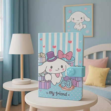 Çocuk Kilitli Resimli Anı Defteri 100 Yaprak İthal Ürün My Friends