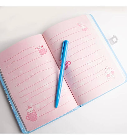 Çocuk Kilitli Resimli Anı Defteri 100 Yaprak İthal Ürün My Friends