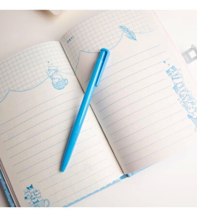 Çocuk Kilitli Resimli Anı Defteri 100 Yaprak İthal Ürün My Friends