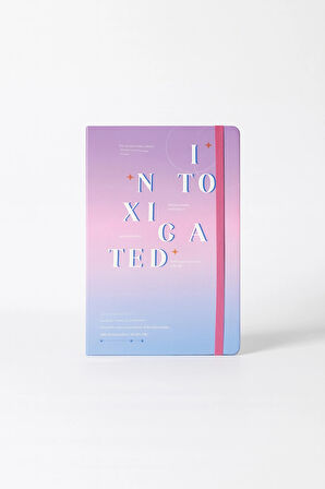 Ajanda Günlük Çizgili Not Defteri Notebook Intoxicated