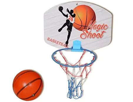 Çocuk Mini Basket Potası Orta Boy Kapıya Asılabilir