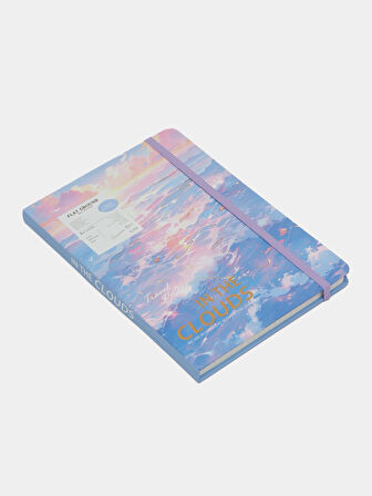 Ajanda Günlük Kareli Not Defteri Notebook In The Clouds