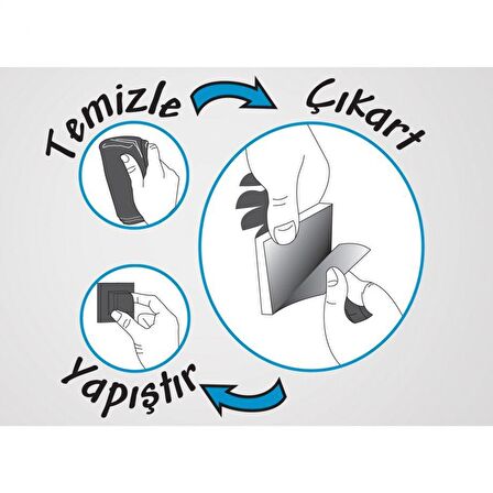 Banyo Rafı Paslanmaz Krom Yapışkanlı EasyFix