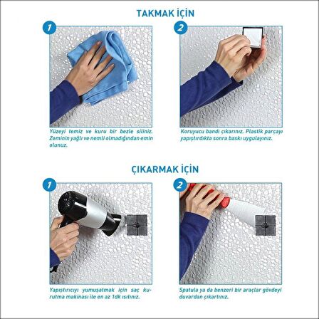 Banyo Rafı Paslanmaz Krom Yapışkanlı EasyFix