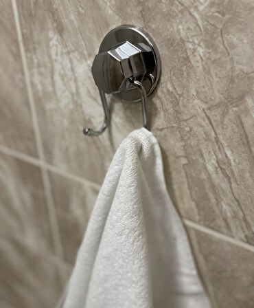 Banyo Tuvalet Havlu Askısı Krom Duvara Monte Vidalı Z18108