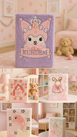 Çocuk Peluşlu Anı Defteri 80 Yaprak İthal Ürün Balina