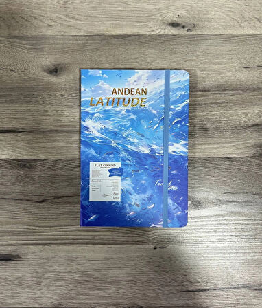 Ajanda Günlük Kareli Not Defteri Notebook Andean Latitude