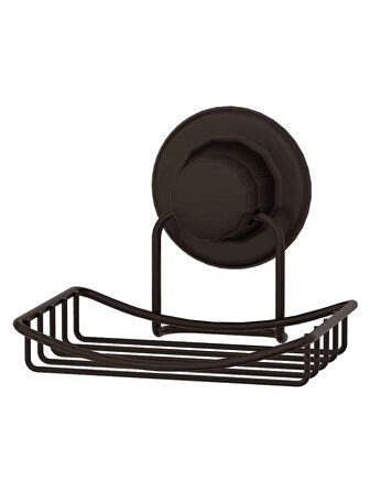 Vakumlu Paslanmaz Katı Sabunluk Siyah