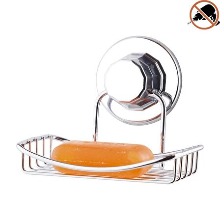 Vakumlu Paslanmaz Krom Kaplama Sabunluk