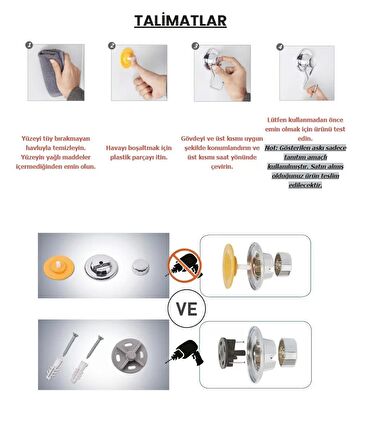 Vakumlu Paslanmaz Krom Kaplama Sabunluk