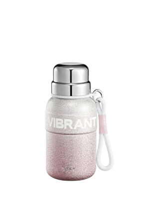 Paslanmaz Çelik Termos Su Şişesi 600ml Vakumlu Kapak Açık Pembe İthal Ürün