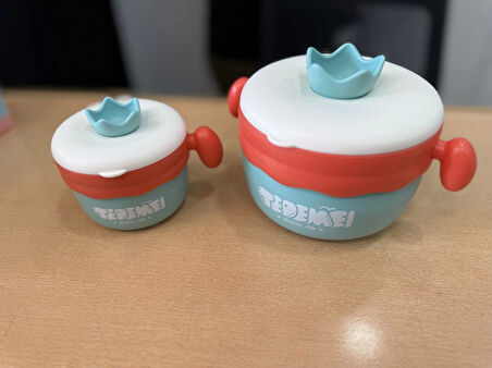 Paslanmaz Çelik Sızdırmaz Saklama Kabı Beslenme Kabı 260-500 ML Yeşil İthal Ürün