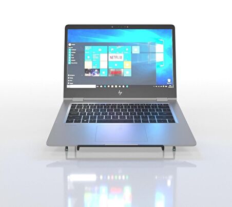 Laptop ve Notebook Altlığı Standı Mat Siyah