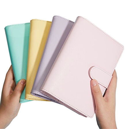 Mıknatıslı Ajanda Günlük Not Defteri Notebook Açık Mavi İthal Ürün