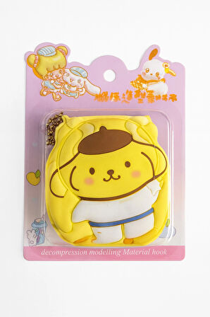 Sanrio Pompompurin Not Defteri Zincirli Anahtarlık Hediyelik Defter Puf Kapak