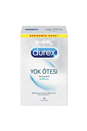 Yok Ötesi Ekstra Ince Ekstra His 10'lu Prezervatif