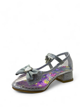 24012 Kız Çocuk Topuklu Abiye Ayakkabı