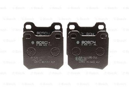 ARKA FREN BALATASI VECTRA B 10/95-04/02  GDB915 BOSCH 0986424754
