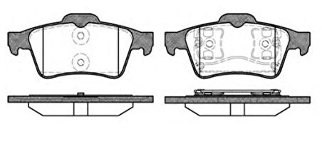 ARKA BALATASI ARKA ESPACE IV LATITUDE LAGUNA II MEGANE II SPORT CMOM VEL SATIS    FORD CONNECT 02-   NISSAN PRIMERA-P12 03- MGA 55138 OEM