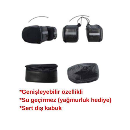 Windtech 01 3D Basic Yan Çanta Takımı