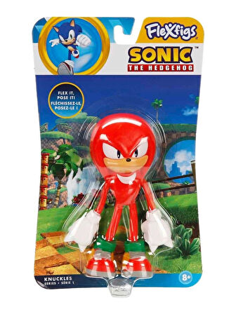 Sonic Aksiyon Figürü FLE03000 Flexfigs - Knuckles