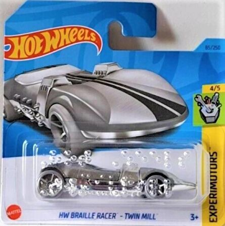 Hotwheels Tekli Arabalar HW Braille Racer-Twin Mill HKK74