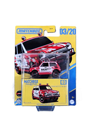 Matchbox Koleksiyon Araçlar GBJ48 - JCL34 1970 HONDA N600 OFF ROAD
