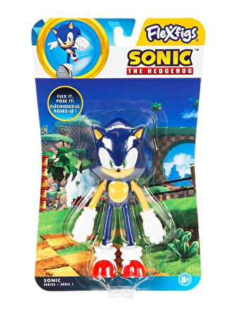 Sonic Aksiyon Figürü FLE03000 Flexfigs - Sonic