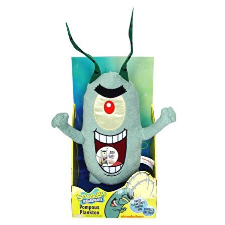 Plankton Elektronik Peluş Figür