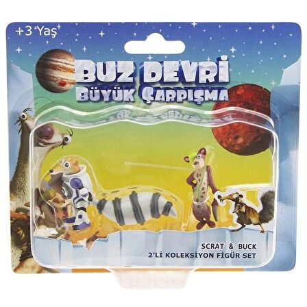 Ice Age - Buz Devri 5 Büyük Çarpışma Scrat Buck Figür Set