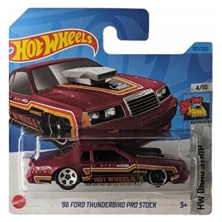 Hot Wheels Tekli Arabalar '86 Ford Thunderbird Pro Stok HKK03