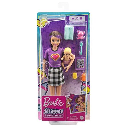 Barbie Bebek Bakıcısı Skipper Bebek Serisi