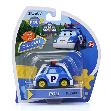 Robocar Poli Metal Araç Poli Figür