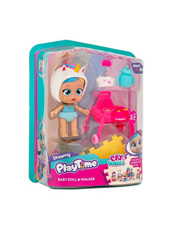 Cry Babies Play Time Mini Bebek ve Yürüteç