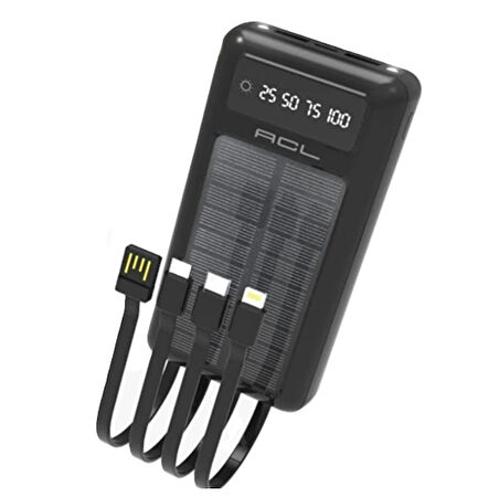 ACL PW-117 Taşınabilir Powerbank Siyah 20.000 Mah
