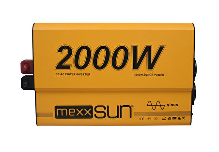 MEXXSUN Tam Sinus 24V 2000W İnverter