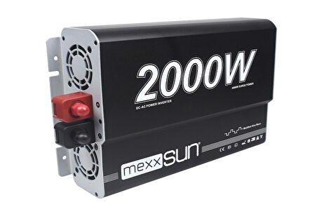 MEXXSUN Modifiye Sinus 12V 2000W İnverter İnvertör