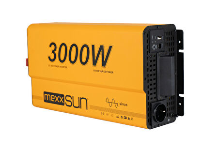 MEXXSUN Tam sinüs 24V 3000W İnveter