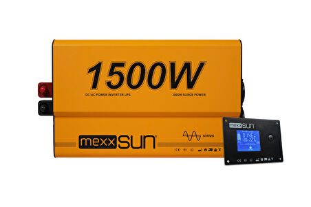 MEXXSUN Tam Sinüs UPS (Remote Ekran) 12V 1500W