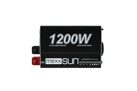 MEXXSUN Modifiye sinüs 24V 1200W İnverter İnvertör