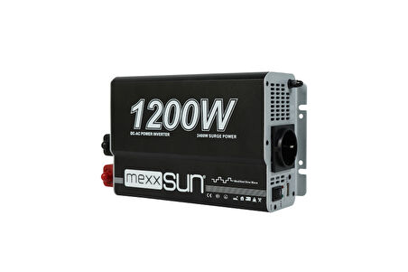 MEXXSUN Modifiye sinüs 24V 1200W İnverter İnvertör