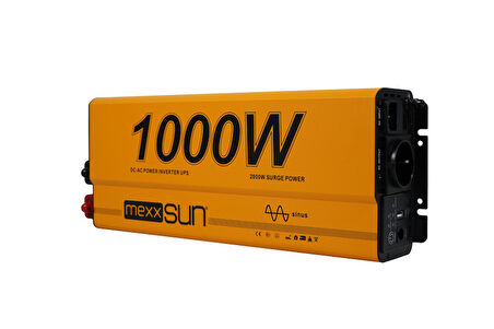 MEXXSUN Tam Sinüs UPS (Remote Ekran) 12V 1000W