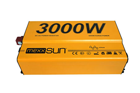 MEXXSUN Tam sinüs 24V 3000W