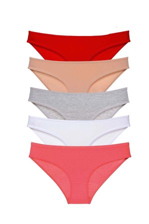 5 adet Süper Eko Set Likralı Kadın Slip Külot 525