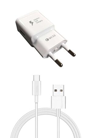 Royaleks qc3.0 Type-C Hızlı Şarj Aleti Beyaz