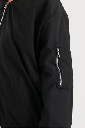 Bomber Ceket - Siyah